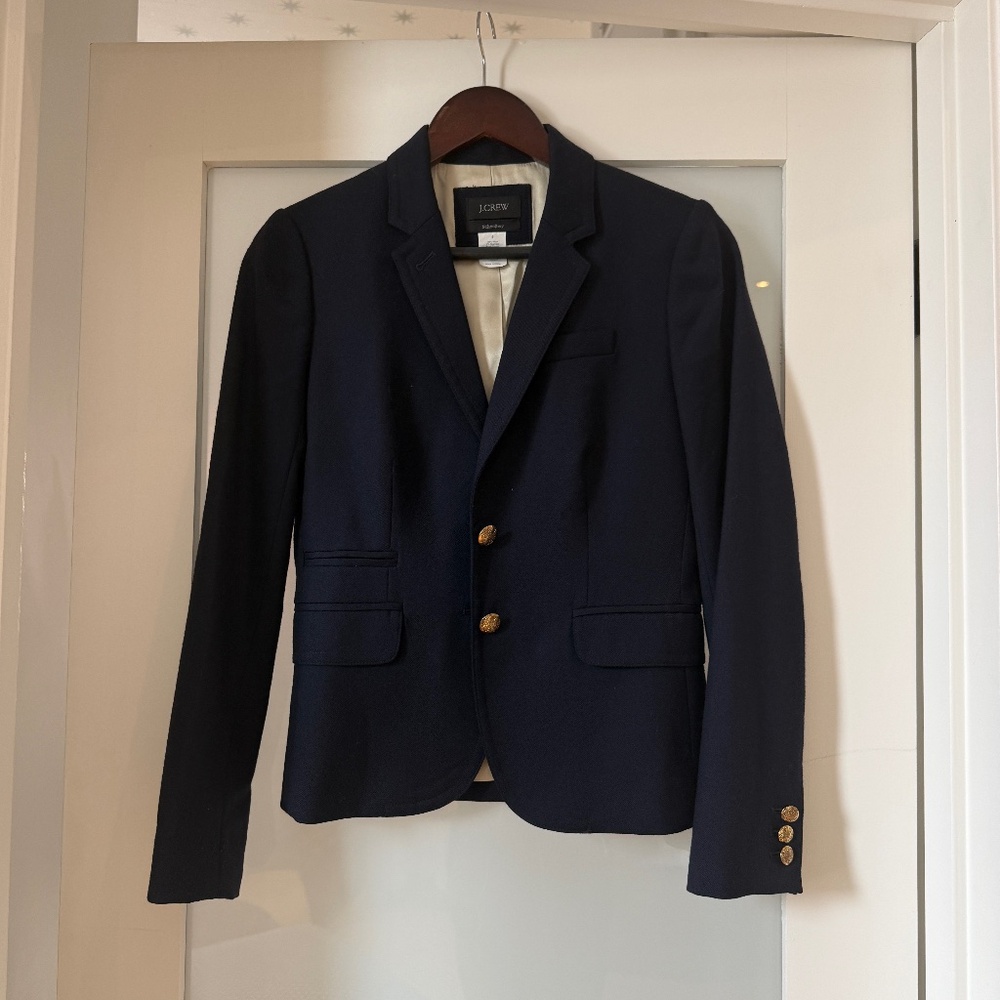 EUC: J Crew Schoolboy Blazer